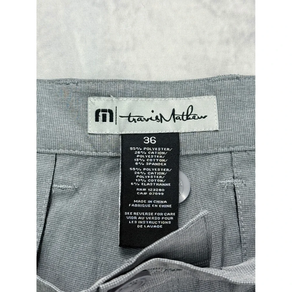 Travis Mathew Mens Grey 10